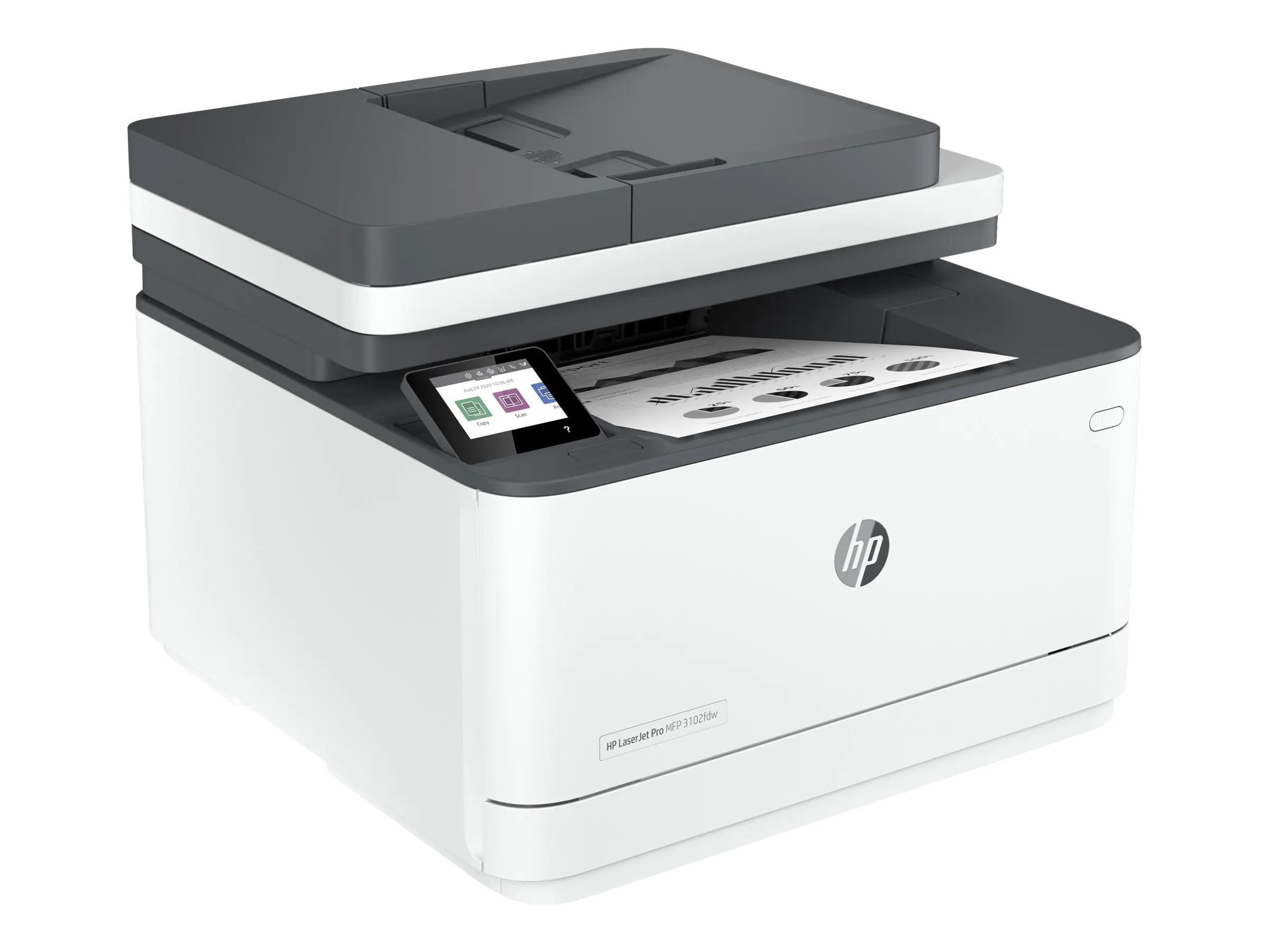 HP LaserJet Pro MFP 3102fdn - Multifunktionsdrucker - s/w - Laser - Legal (216 x 356 mm) (Original) - A4/Legal (Medien) - bis zu 33 Seiten/Min. (Kopieren) - bis zu 33 Seiten/Min. (Drucken) - 250 Blatt - 33.6 Kbps - USB 2.0, LAN
