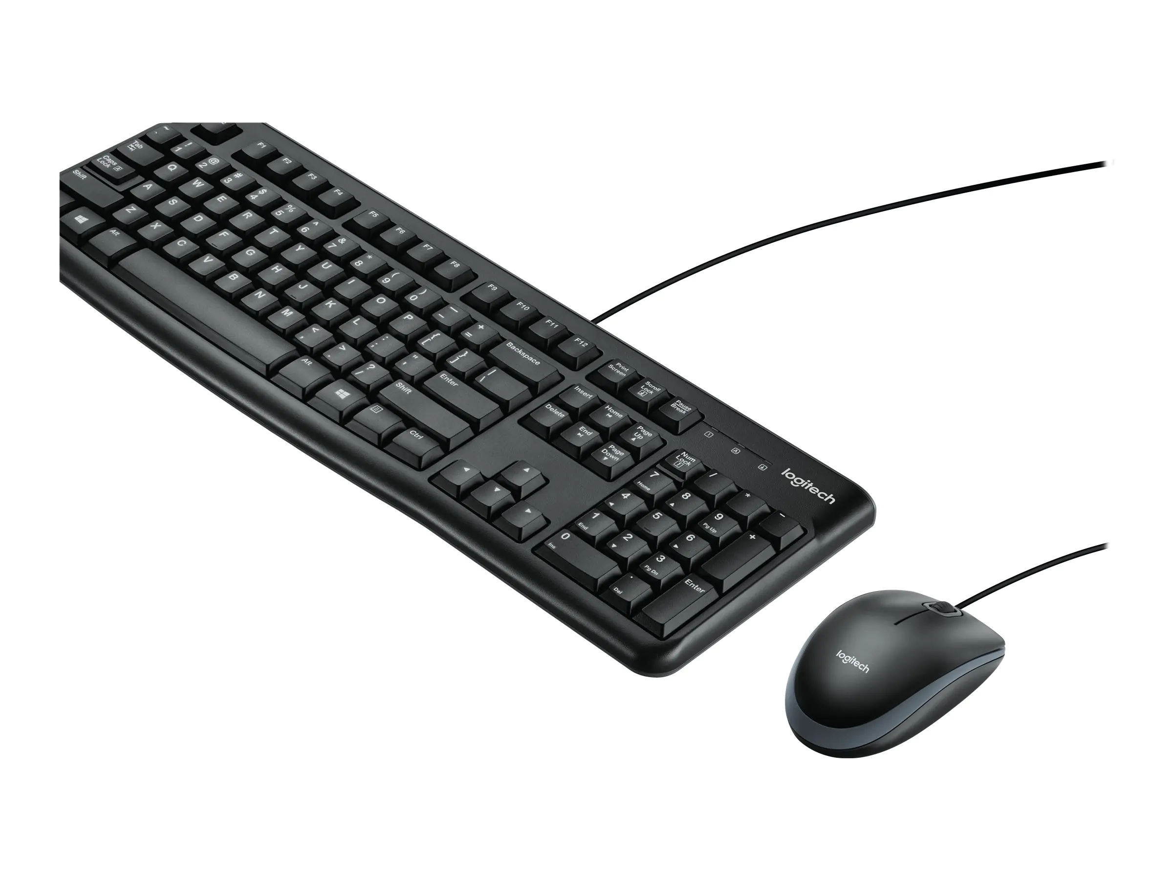 Logitech Desktop MK120 - Tastatur-und-Maus-Set - USB - QWERTY - US International