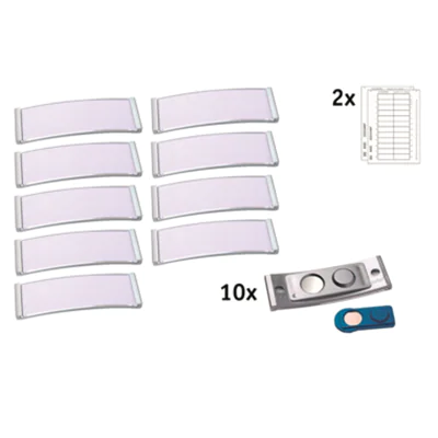 badgepoint GmbH Namensschild POL20MA66-10DR