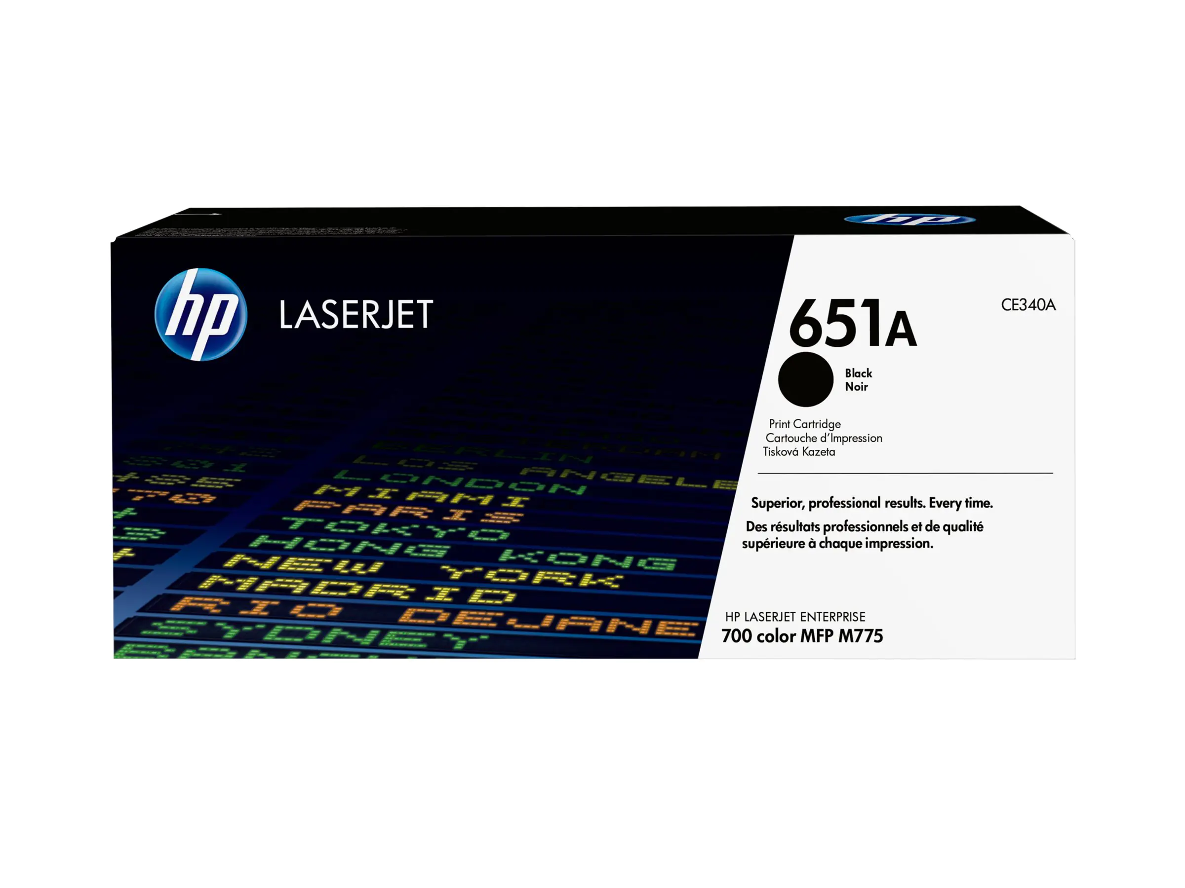 HP 651A - Schwarz - original - LaserJet - Tonerpatrone (CE340A)