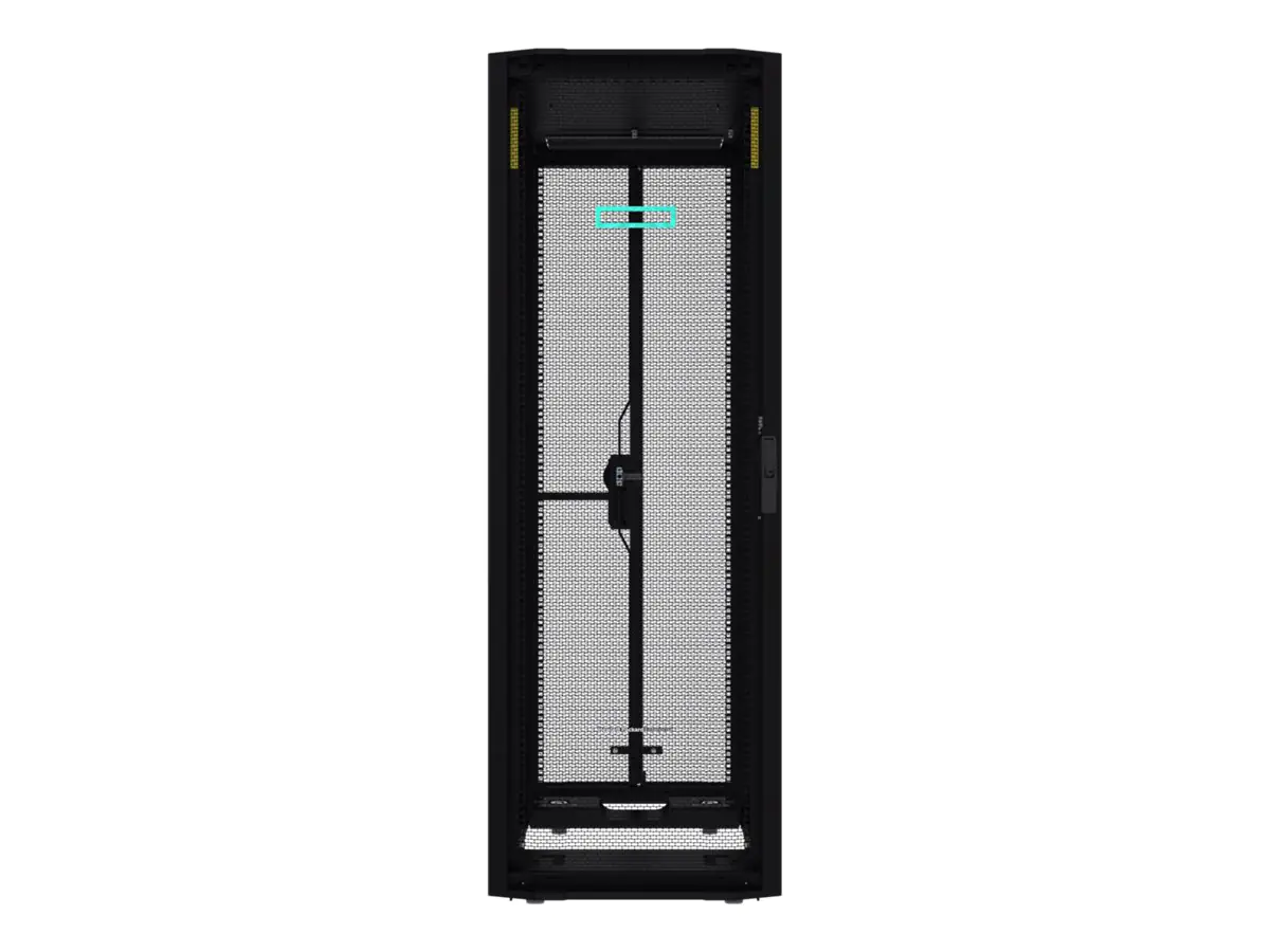 HPE 600mm x 1075mm G2 Kitted Advanced Shock Rack - Schrank Netzwerkschrank - Schwarz - 42HE - 48.3 cm (19") P9K08A