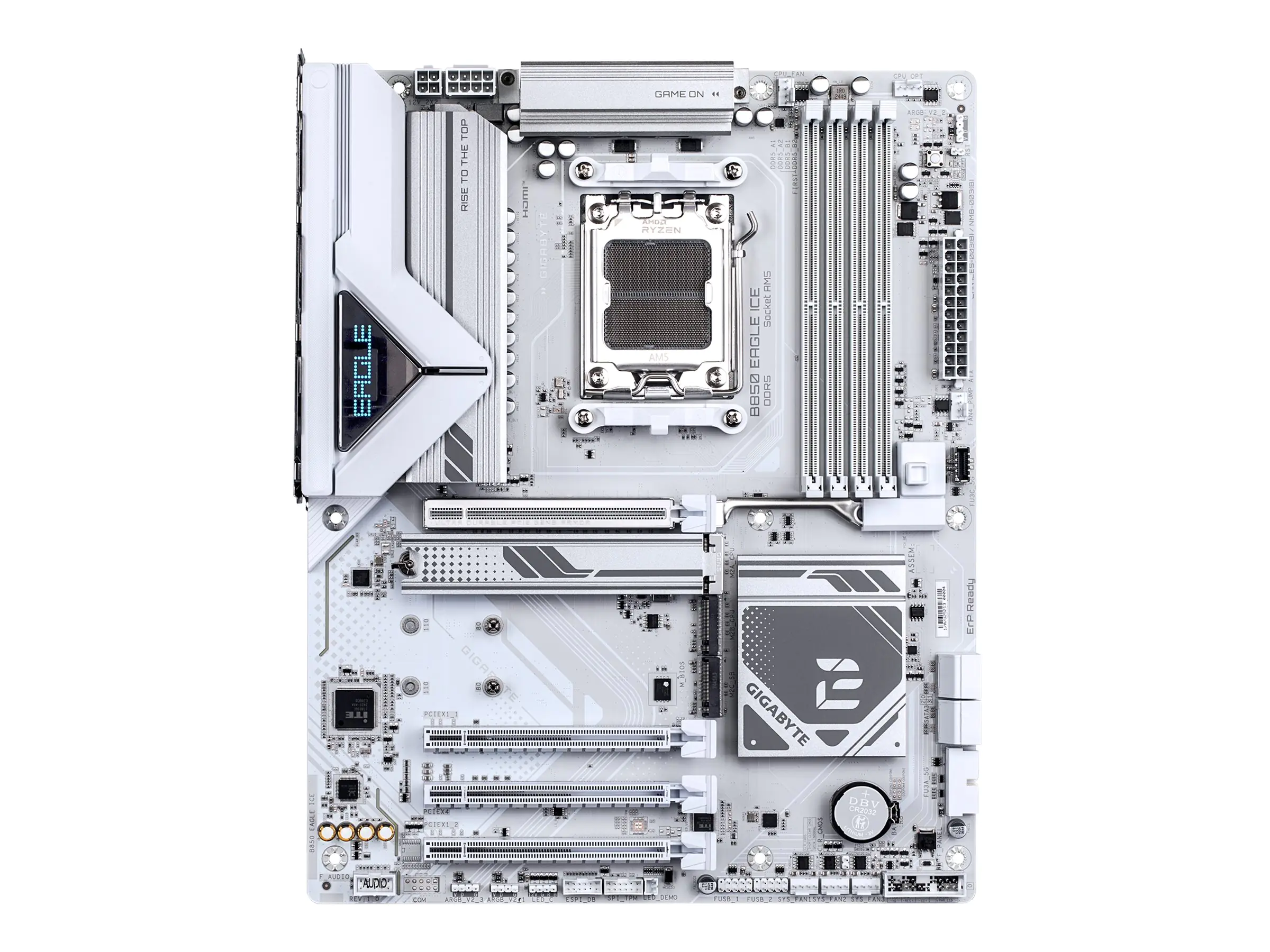 Gigabyte B850 EAGLE WIFI7 ICE AM5 1xDP 1xHDMI - AMD Sockel AM5 (Ryzen Zen4) - ATX