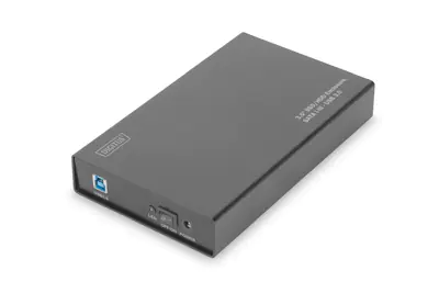 DIGITUS DA-71106 - Speichergehäuse - 2,5" / 3,5" gemeinsam genutzt (6,4 cm/8,9 cm gemeinsam genutzt) - SATA 6Gb/s - 600 MBps - USB 3.0 - Schwarz