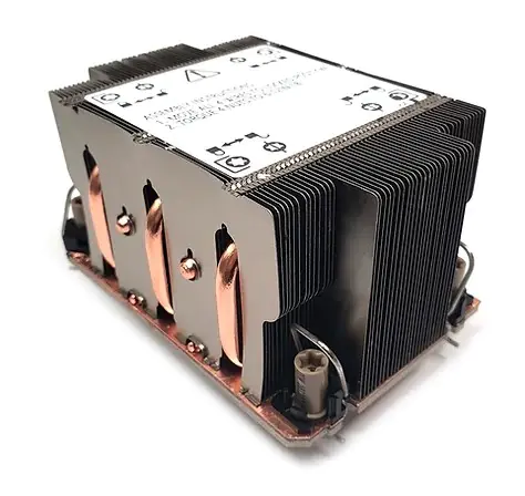 Dynatron S2 - Prozessorkühler - (für: LGA4677) - Kupfersockel und Kühlrohre mit Aluminiumkühlrippen - 2U