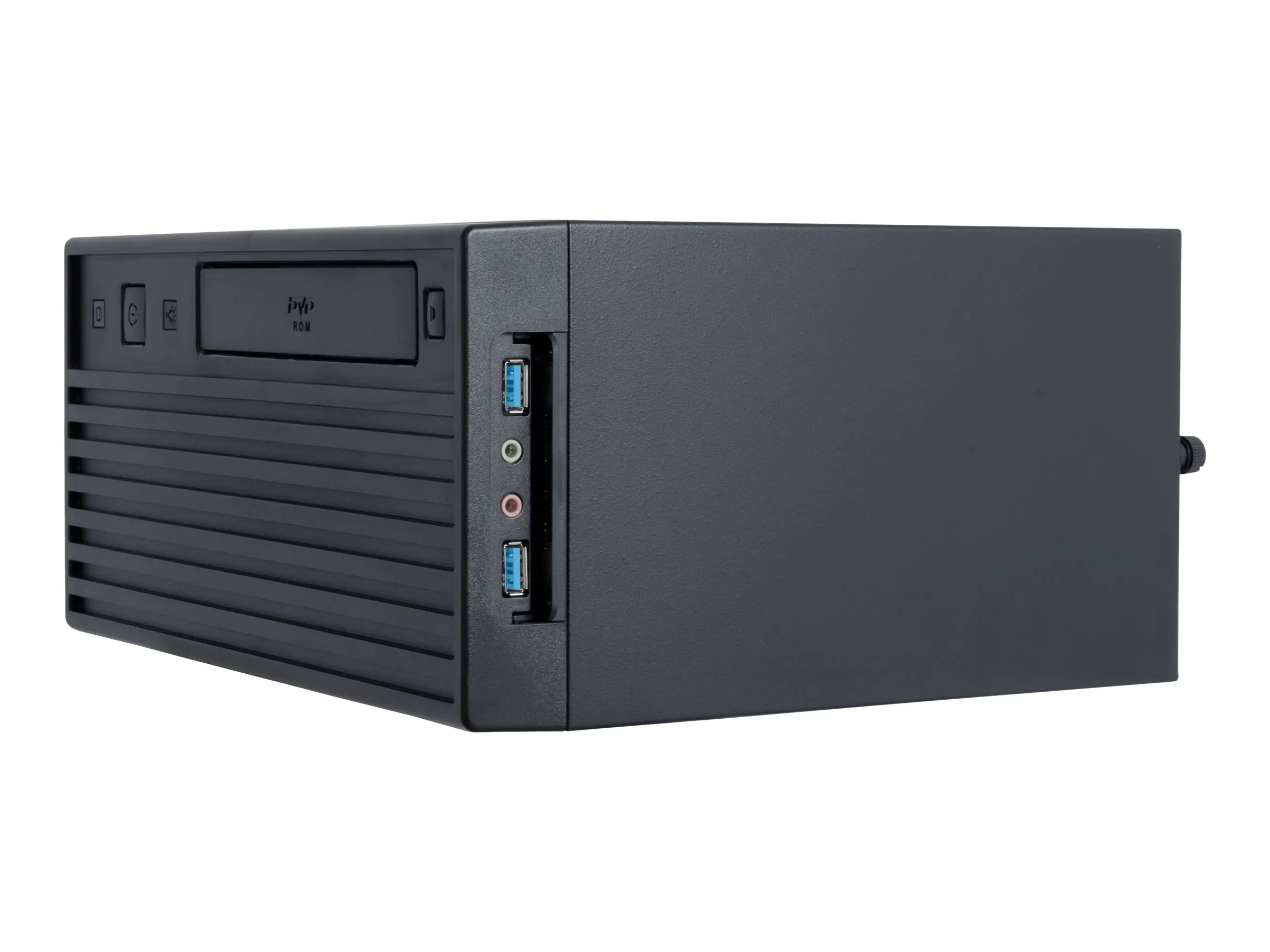 Chieftec BT-02B-U3 - Mini-ITX 350 Watt (SFX12V) - Schwarz - USB/Audio