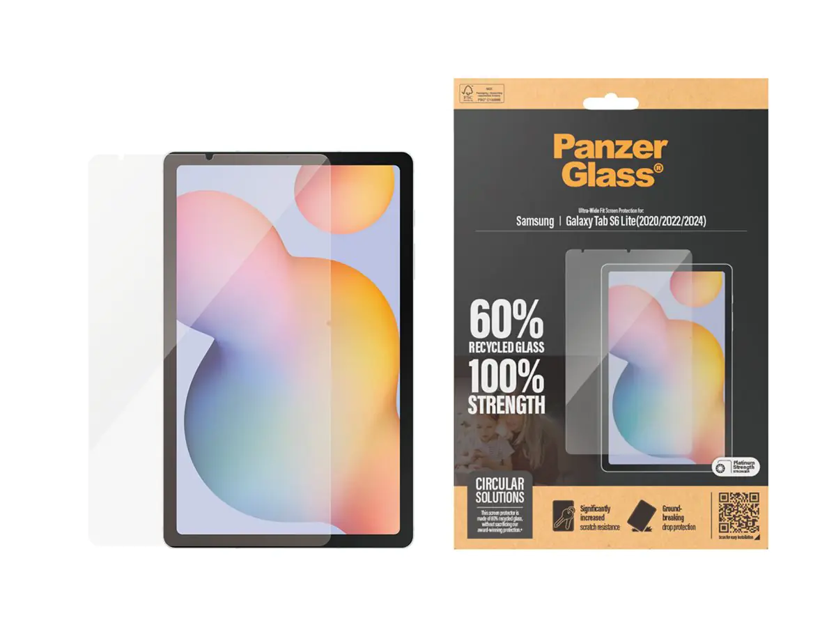 PanzerGlass Bildschirmschutz für Tablet - ultrabreite Passform