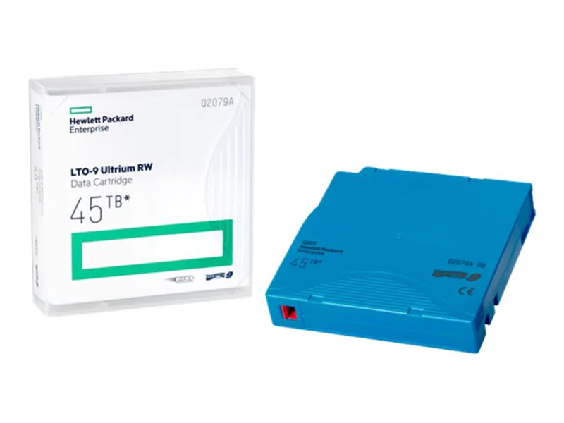 HPE - 20 x LTO Ultrium 9 - 18 TB / 45 TB - Beschriftungsetiketten - Hellblau - Library Pack - für P/N: R7E99A, R7F00A, R7F01A, R7F02A