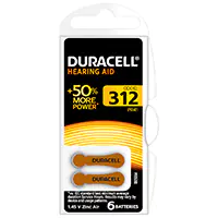 Duracell Batterie Zinc Air 312 1.45V - Batterie - 1,45 V