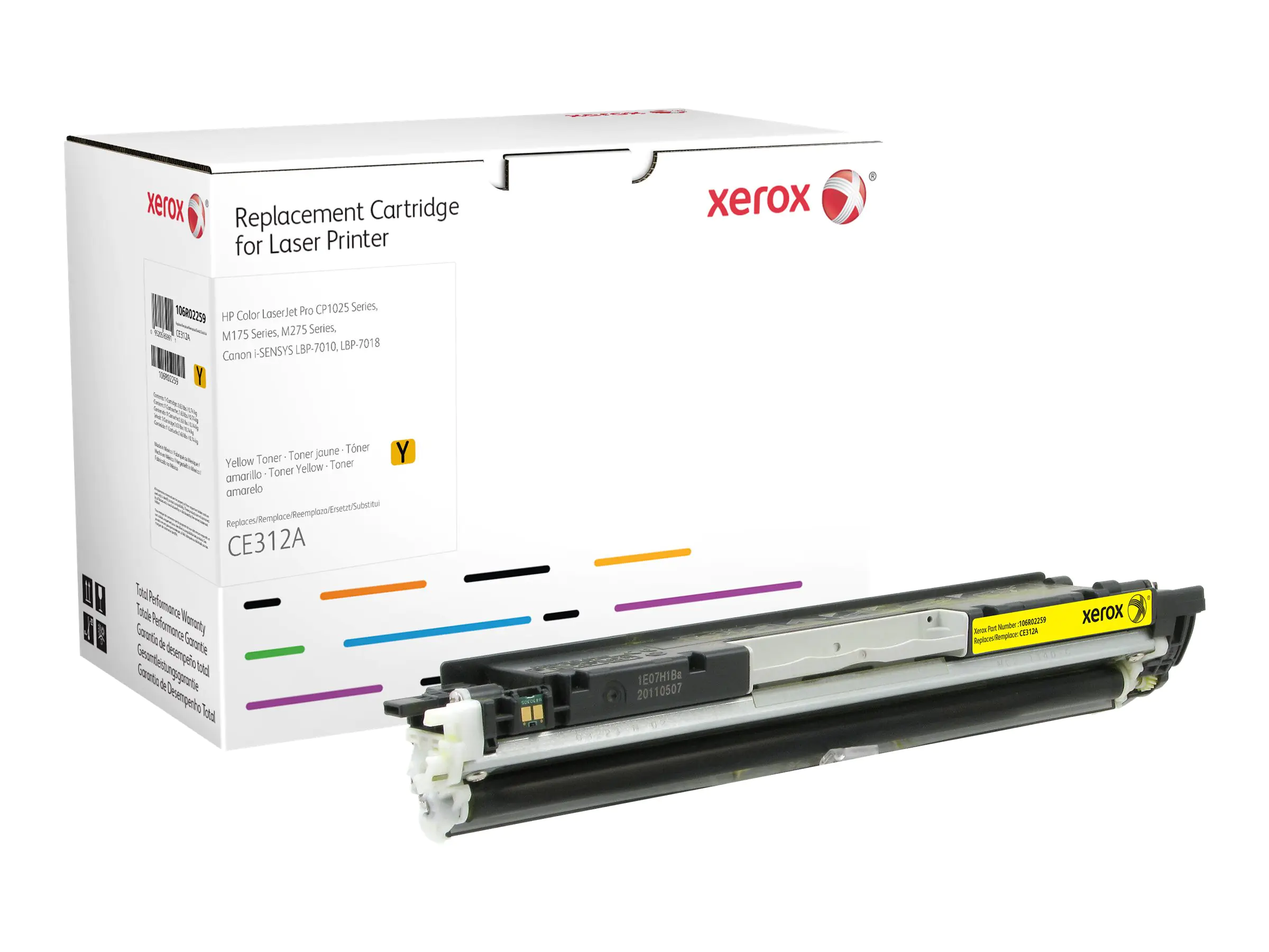 Xerox - Gelb - kompatibel - Tonerpatrone (Alternative zu: HP CE312A) - für HP Color LaserJet Pro CP1025; LaserJet Pro MFP M175; TopShot LaserJet Pro M275
