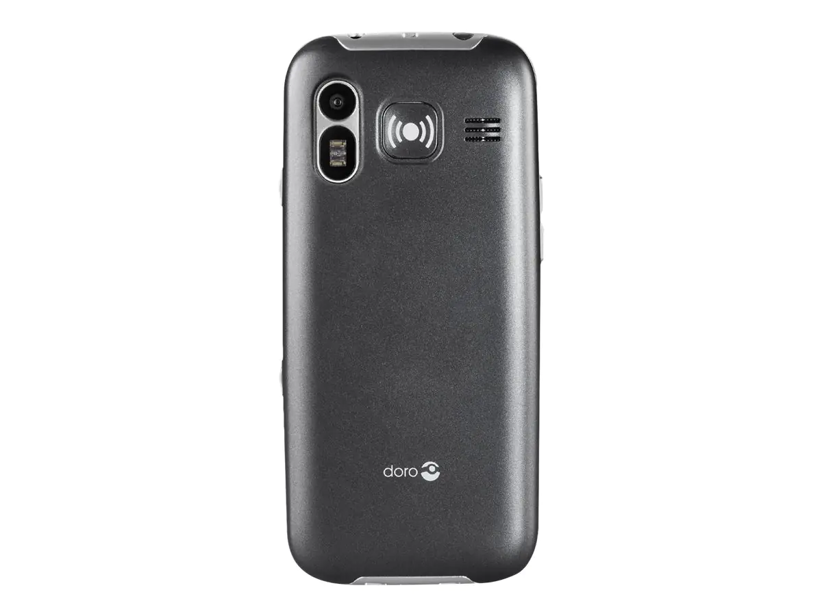 Doro Primo 368 - Feature phone - microSD slot - LCD-Anzeige - 320 x 240 Pixel - rear camera 3 MP - Graphite