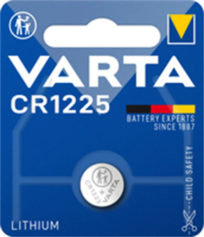 Varta Electronics CR1225 Knopfzelle CR 1225 Lithium 48 mAh 3 V 1 St. - Batterie - Batterie - C