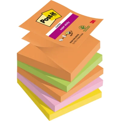 Post-it Haftnotiz R330-5SS-BOOS 76x76mm 90Blatt 5St.