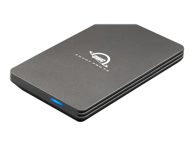 OWC Envoy Pro FX - SSD - 2 TB - extern (tragbar) - Thunderbolt 3 (USB-C Steckverbinder) - Schwarz
