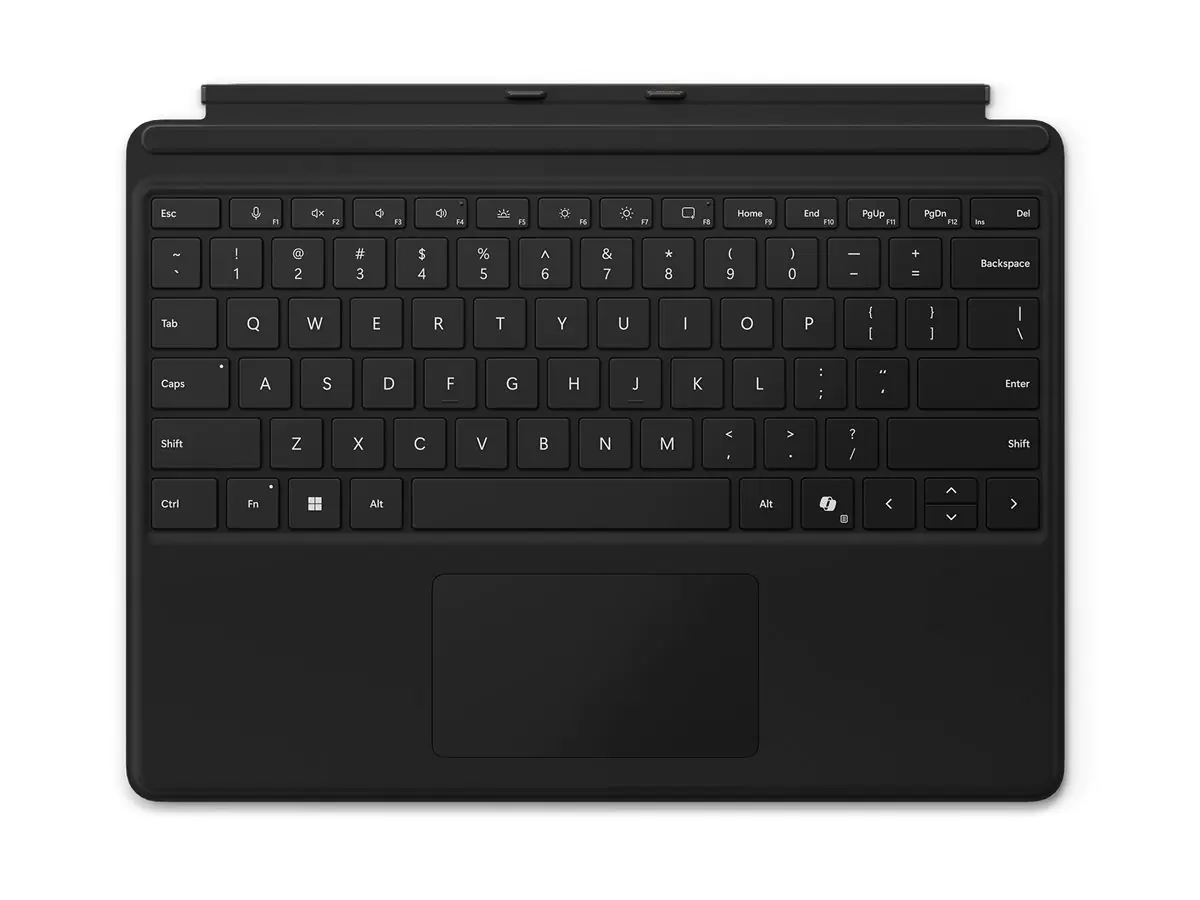 Microsoft Surface Pro Keyboard - Tastatur - mit Trackpad, Beschleunigungsmesser