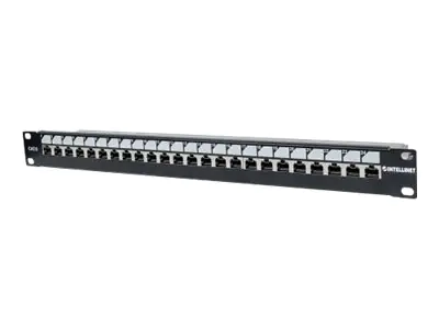 Intellinet Netzwerk-Patchpanel 483 mm 19" CAT 6 1 HE Bestückt - Patch-Panel - Ethernet