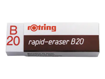 rOtring rapid-eraser B20 - Radierer - weiß S0194570
