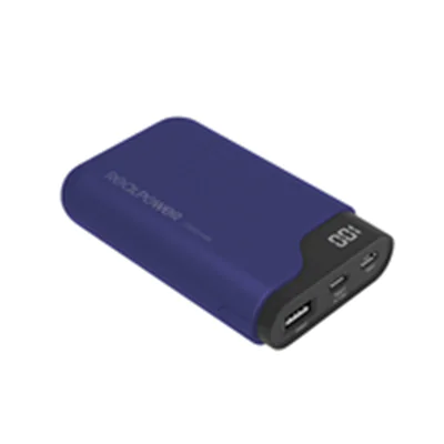 RealPower PB-7500C Navy Blue, 7500 mAh, Schwarz, Blau 333642