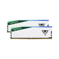 Patriot Viper Elite 5 RGB DDR5 Series - DDR5 - Kit - 32 GB: 2 x 16 GB - DIMM 288-PIN - 3500 MHz / PC5-56000 - CL38 - 1.45 V - on-die ECC - weiß