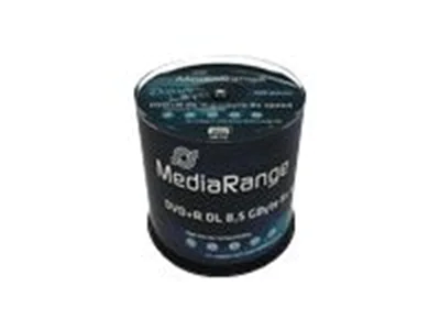 MediaRange - 100 x DVD+R DL - 8.5 GB 8x - Spindel