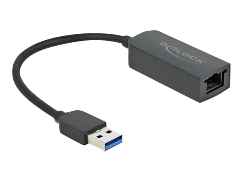 DeLOCK - Netzwerkadapter - USB 3.2 Gen 1 - 2.5GBase-T - Schwarz