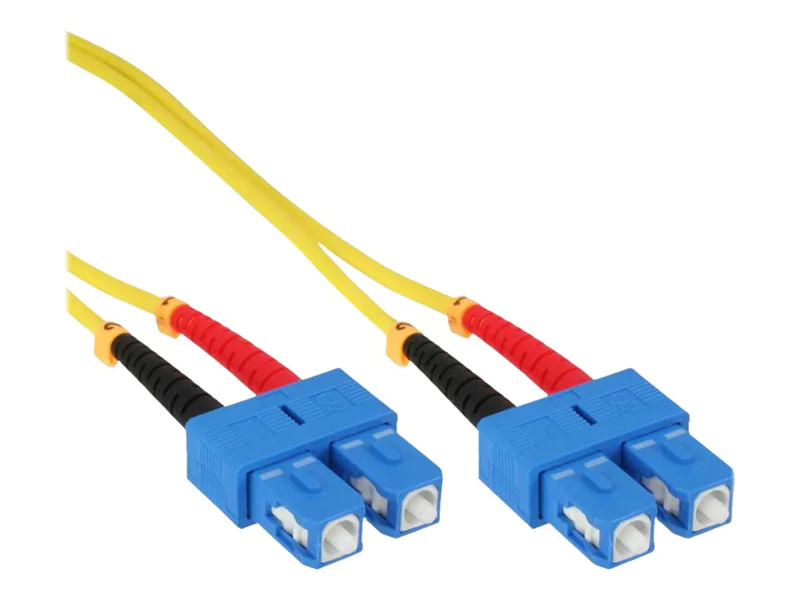 InLine LWL Duplex Kabel - SC/SC - 9/125µm - OS2 - 25m 82925H