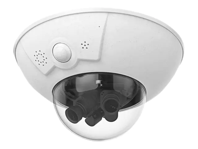 Mobotix DualDome D16B-F-6D6N041 - Netzwerk -Überwachungskamera - Kuppel - Außenbereich -