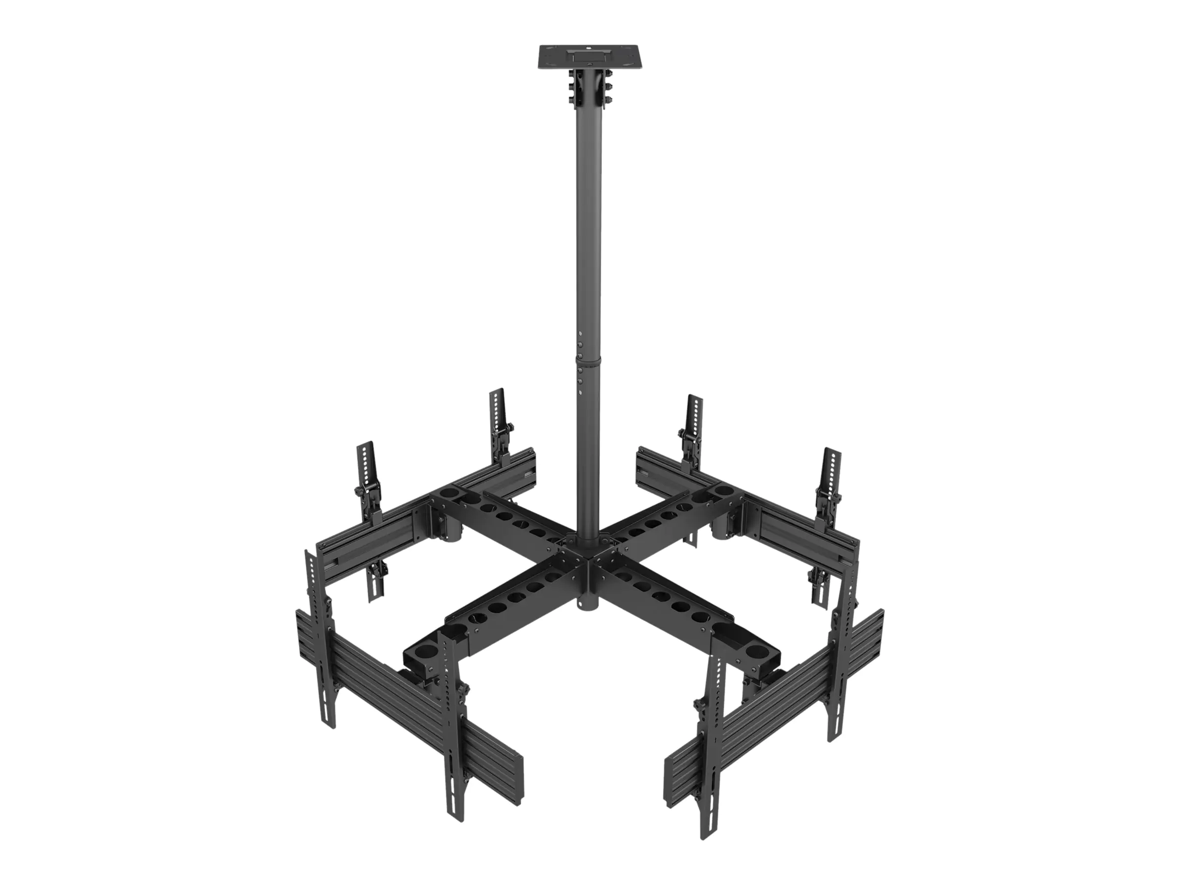 Equip Pro - Klammer - Kunststoff, Aluminium, Stahl - Schwarz - Bildschirmgröße: 81.3-165.1 cm (32"-65") - Deckenmontage