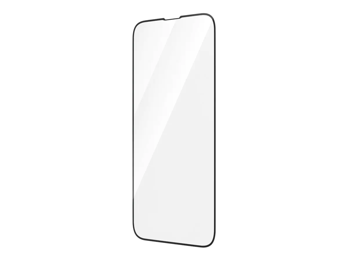PanzerGlass - Bildschirmschutz für Handy - ultrabreite Passform - Glas - Rahmenfarbe schwarz - für Apple iPhone 13 Pro Max, 14 Plus