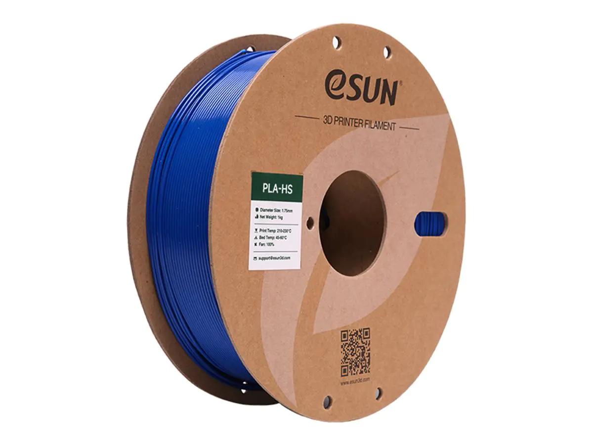 Esun Polylactid (PLA) - 1 kg - Blau - Spule - PLA-Filament (3D) EPLA-HS-P175U1