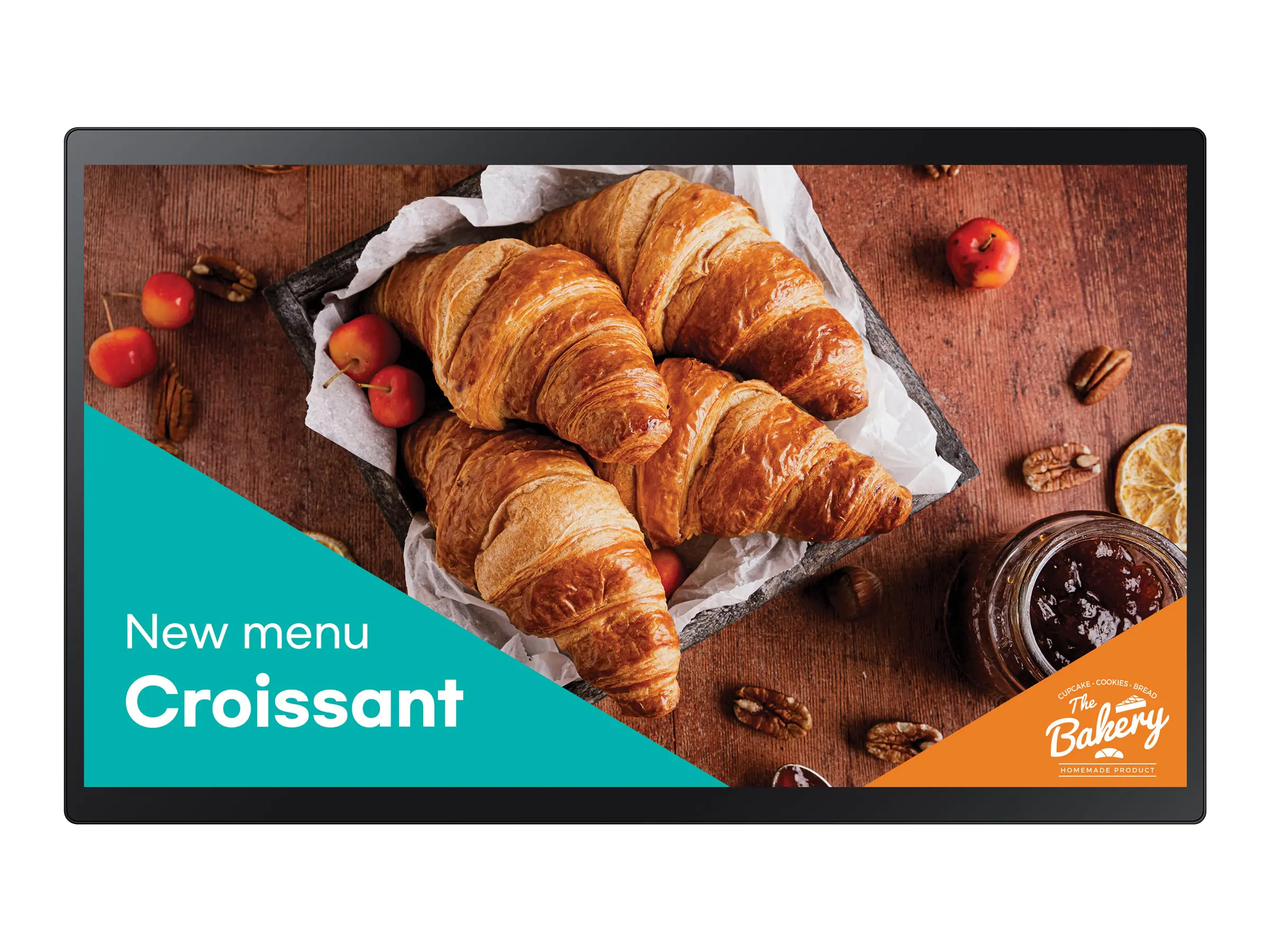 Samsung QB24C-T - 61 cm (24") Diagonalklasse (60.45 cm (23.8") sichtbar) - QBC-T Series LCD-Display mit LED-Hintergrundbeleuchtung - interaktive Digital Signage - mit Touchscreen (Multi-Touch) - Tizen OS - 1080p 1920 x 1080 - Edge LED - Schwarz