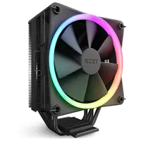 NZXT T120 RGB - Prozessor-Luftkühler - (für: LGA115x Socket, LGA1200, LGA1700, AM4, AM5) - Aluminium und Kupfer - 120 mm - Schwarz
