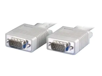 VALUE - VGA-Kabel - HD-15 (VGA) (M) zu HD-15 (VGA) (M) - 1.8 m - geformt, Daumenschrauben