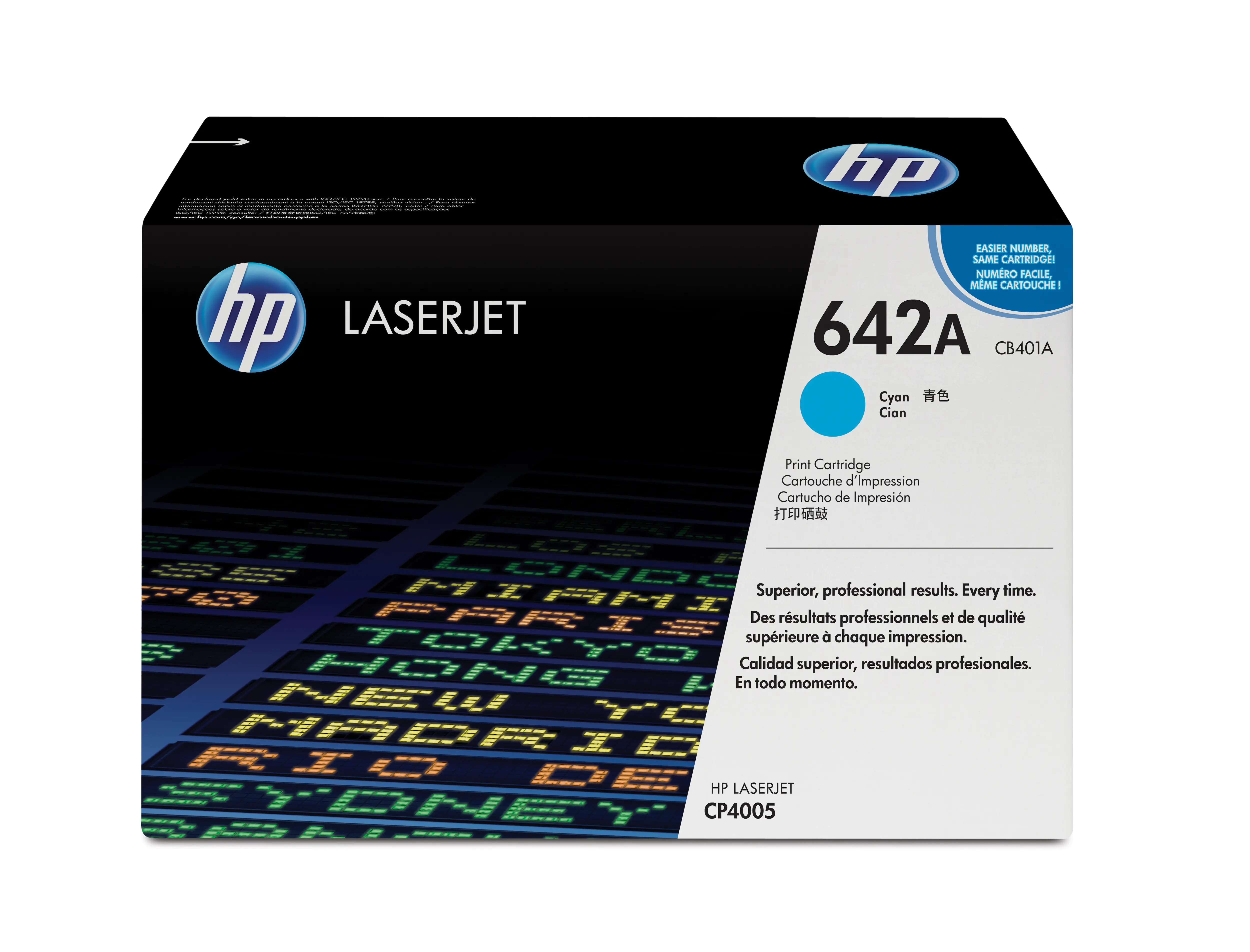 HP 643A - Cyan - Original - LaserJet - Tonerpatrone (Q5951A) - für Color LaserJet 4700, 4700dn, 4700dtn, 4700n, 4700ph+
