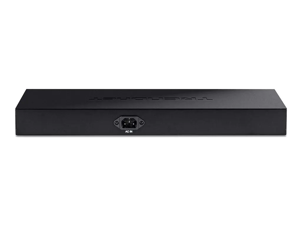 Trendnet TPE TG160G - Switch - 16 x 10/100/1000 (PoE+) - an Rack montierbar - PoE+ (246 W) - TAA-konform