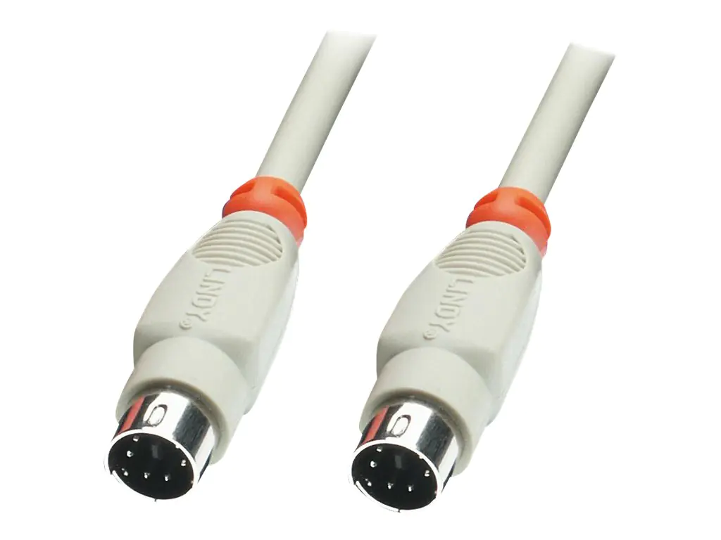Lindy - Tastatur- / Maus-Kabel - PS/2 (M) zu PS/2 (M) - 10 m