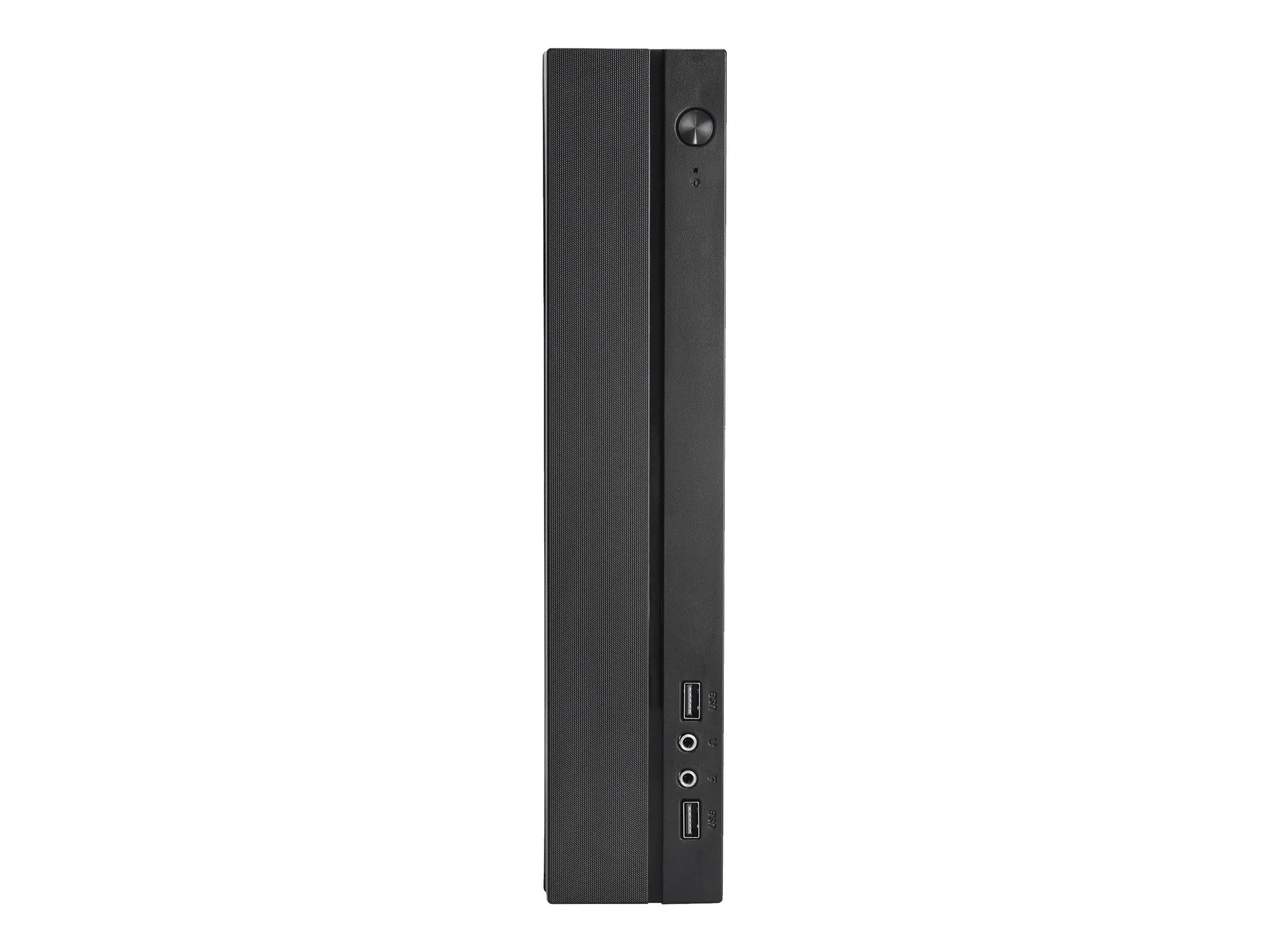 Chieftec Compact Series IX-06B-OP - SFF - micro ATX - keine Spannungsversorgung (ITX) - Schwarz - USB/Audio