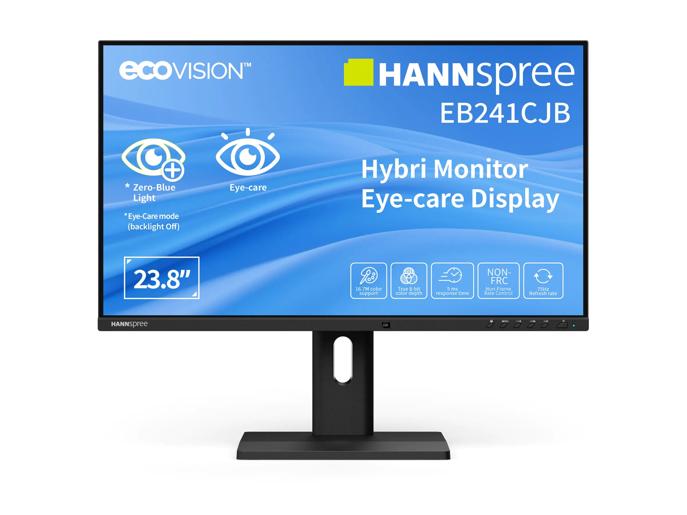 Hanns.G Hannspree Hybri - LED-Monitor - 60.5 cm (23.8") EB241CJB