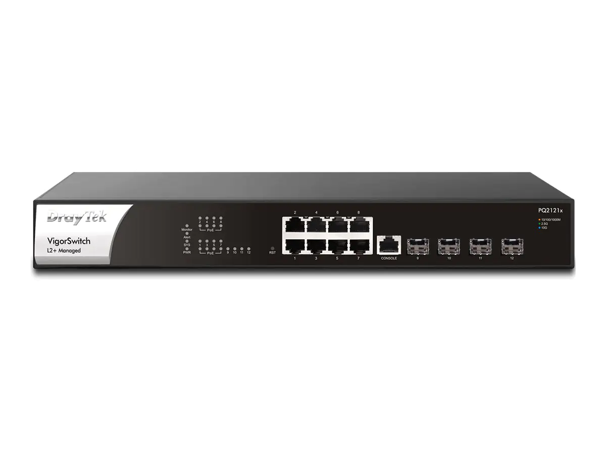 Draytek Switch VigorSwitch Q2121x - Switch - 1 Gbps