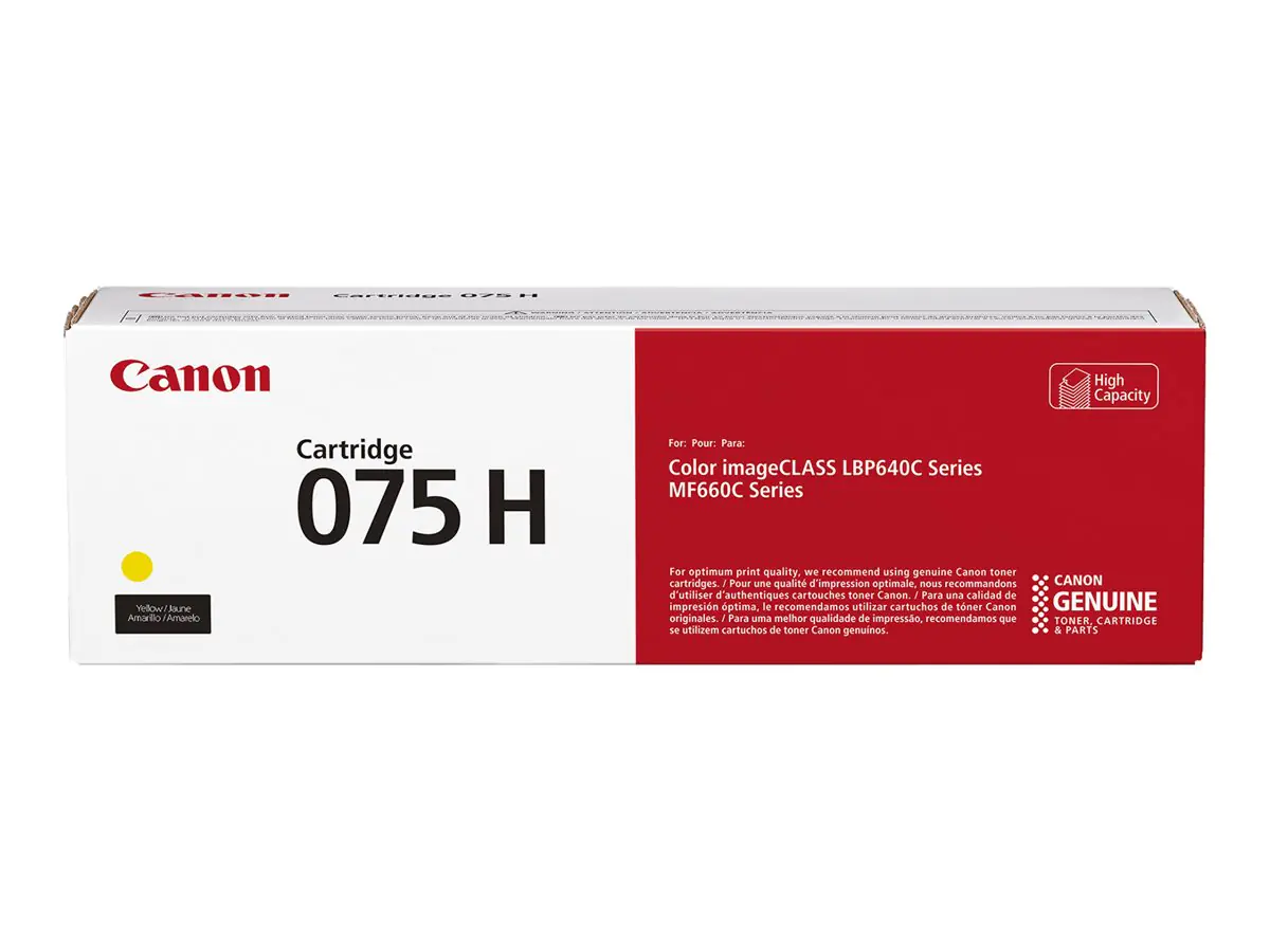 Canon Toner 075 H gelb 6366C002 2.500 Seiten hohe Kapazität