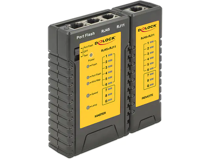 DeLOCK Cable Tester + Portfinder - Netzwerktester-Set