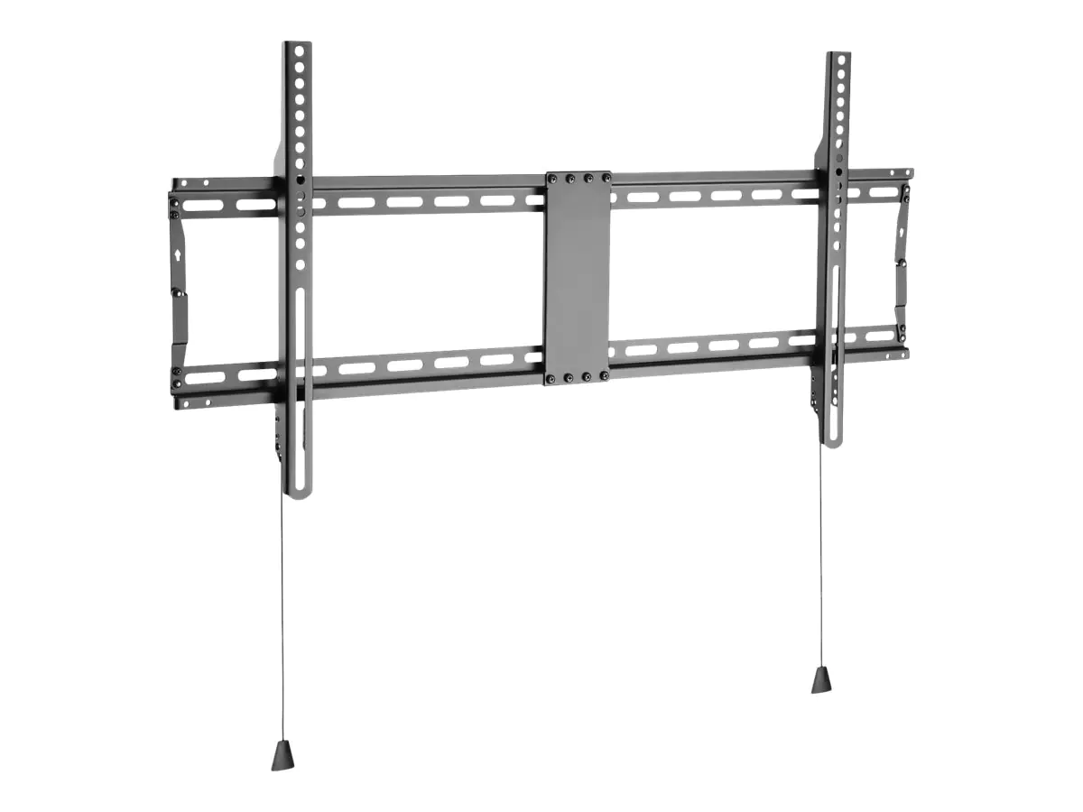 TECHly - Befestigungskit (Wandmontage) - fest - für LCD-TV / gekrümmter LCD-TV - verriegelbar - Schwarz - Bildschirmgröße: 109-229 cm (43"-90")