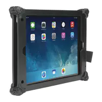 Mobilis RESIST - Hintere Abdeckung für Tablet - widerstandsfähig - Schwarz - für Apple 9.7-inch iPad (5. Generation, 6. Generation)