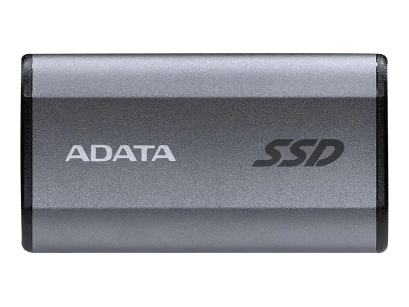 ADATA SE880 - SSD - 1 TB - extern (tragbar) - USB 3.2 Gen 2 (USB-C Steckverbinder) - Titanium Gray