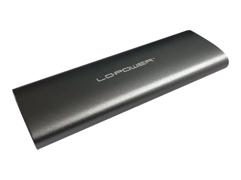LC Power LC-M2-C-MULTI-2 - Speichergehäuse - M.2 - M.2 Card (PCIe NVMe & SATA) - USB 3.2 (Gen 2) - Anthrazit