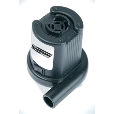 BRÜDER MANNESMANN WERKZEUGE Luftpumpe Luftmatratze 13 x 11,5 x 10 cm (B x H x T) Netzbetrieb, 12 V-Anschluss