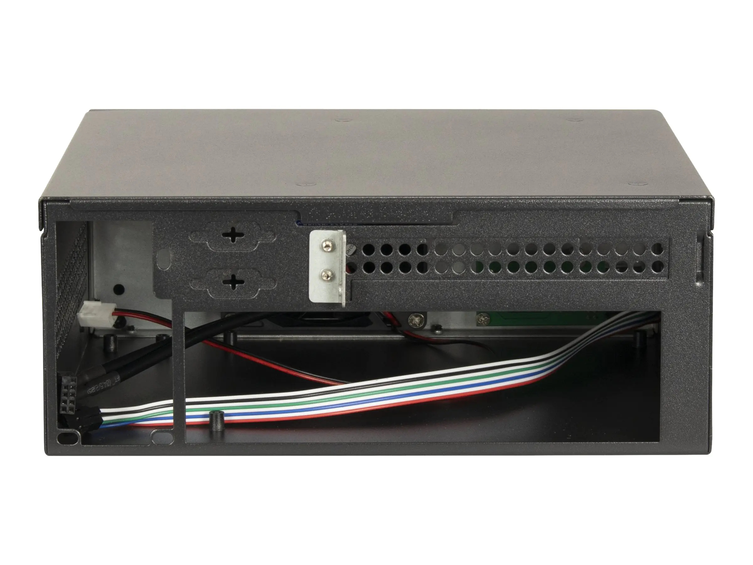 Inter-Tech IPC S21 - Mini-Server-Gehäuse - Mini-ITX - keine Spannungsversorgung (FlexATX) - USB