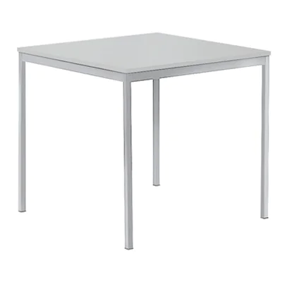Konferenztisch BASE MODUL 800 x 720 x 800 mm (B x H x T) Spanplatte, melaminharzbeschichtet Farbe der Tischplatte: lichtgrau