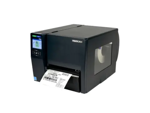 Printronix T6204e Thermal Transfer Printer 4' wide EU Standard Emulation - Drucker - Etiketten-