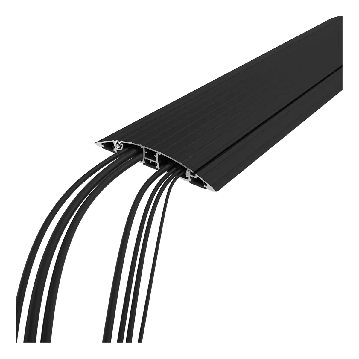 Dataflex Addit Kabelschutz 180cm gerade schwarz