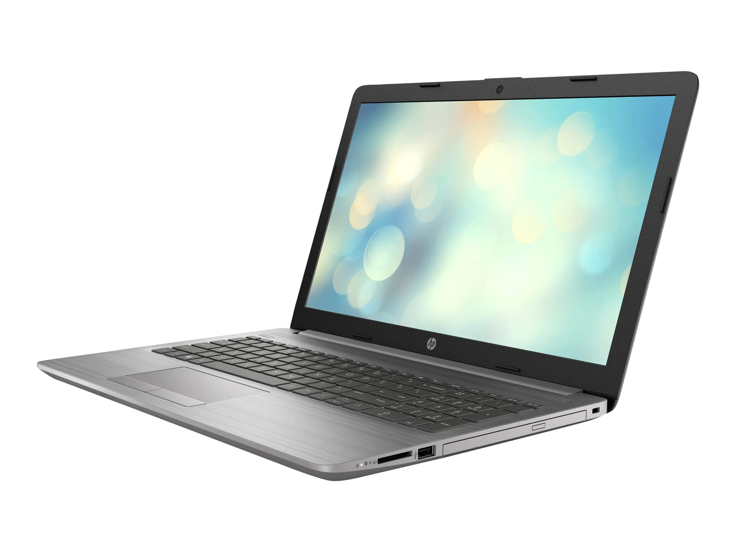 HP 250 G7 Notebook - Intel Core i3 1005G1 / 1.2 GHz - FreeDOS - UHD Graphics - 8 GB RAM - 256 GB SSD NVMe, HP Value - DVD-Writer - 39.6 cm (15.6") SVA 1920 x 1080 (Full HD) - Wi-Fi 6 - dunkel aschgrau silberfarben - kbd: Deutsch - mit HP 2 Jahre Abhol- un